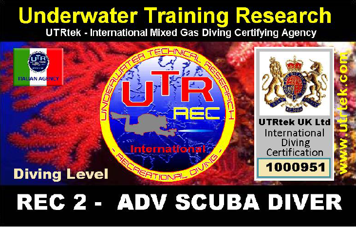 Rec 2 ADV Scuba Diver UTRtek